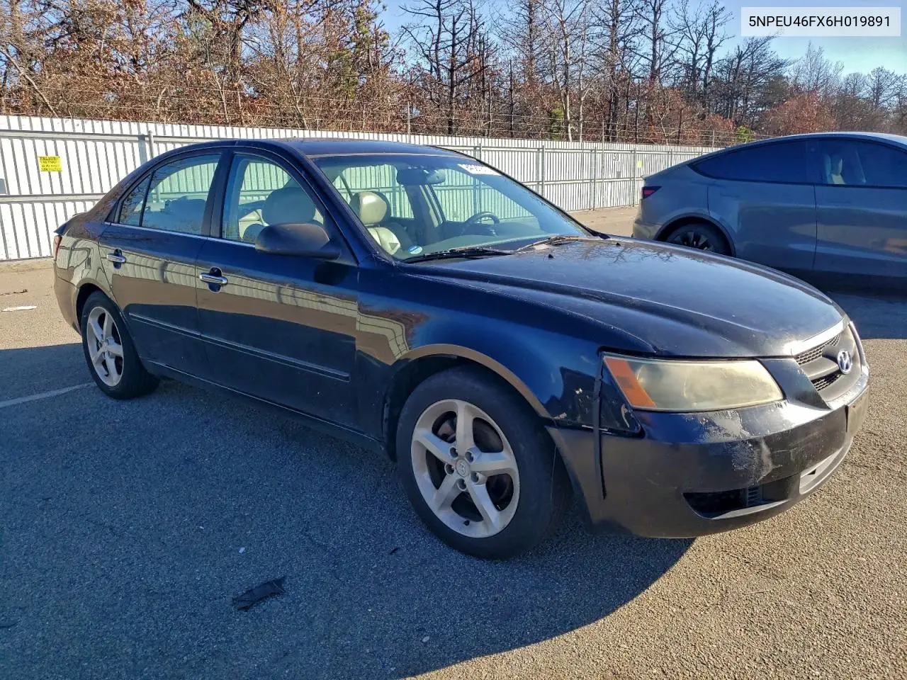 5NPEU46FX6H019891 2006 Hyundai Sonata Gls