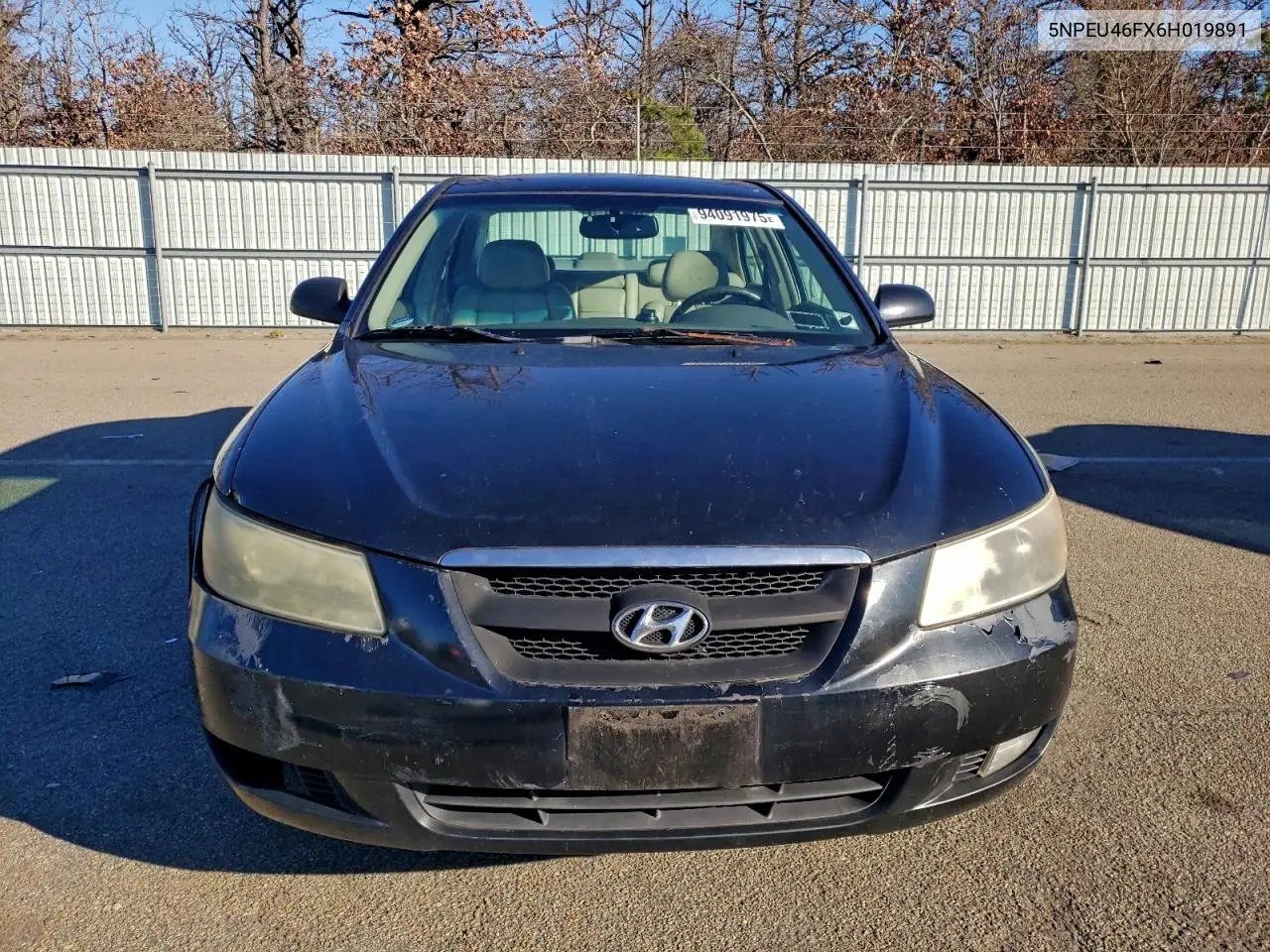 5NPEU46FX6H019891 2006 Hyundai Sonata Gls