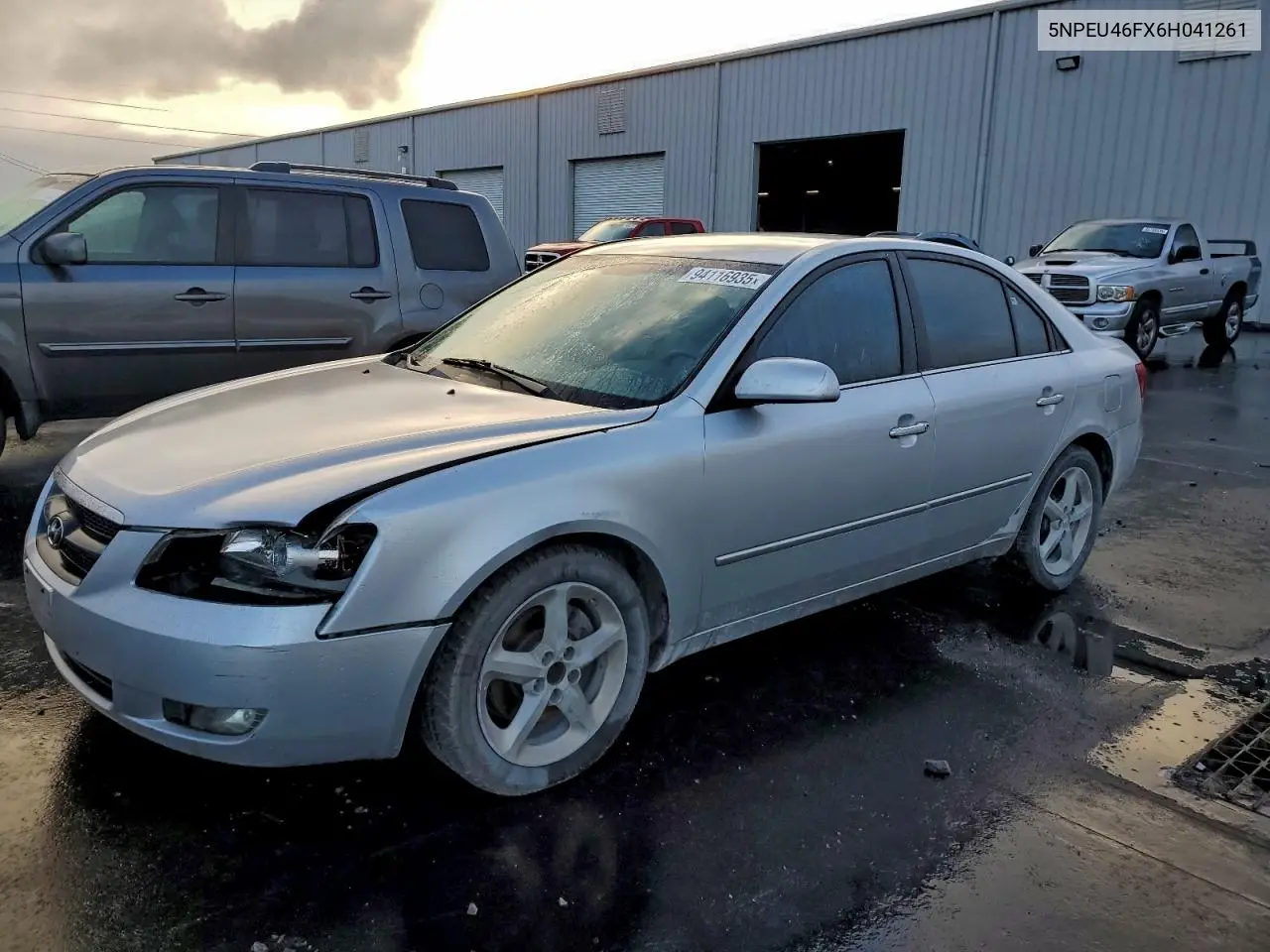 5NPEU46FX6H041261 2006 Hyundai Sonata Gls