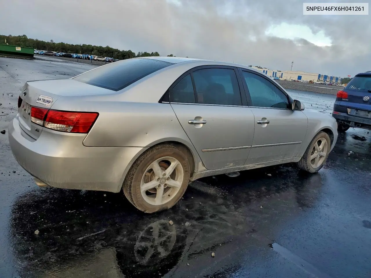 5NPEU46FX6H041261 2006 Hyundai Sonata Gls