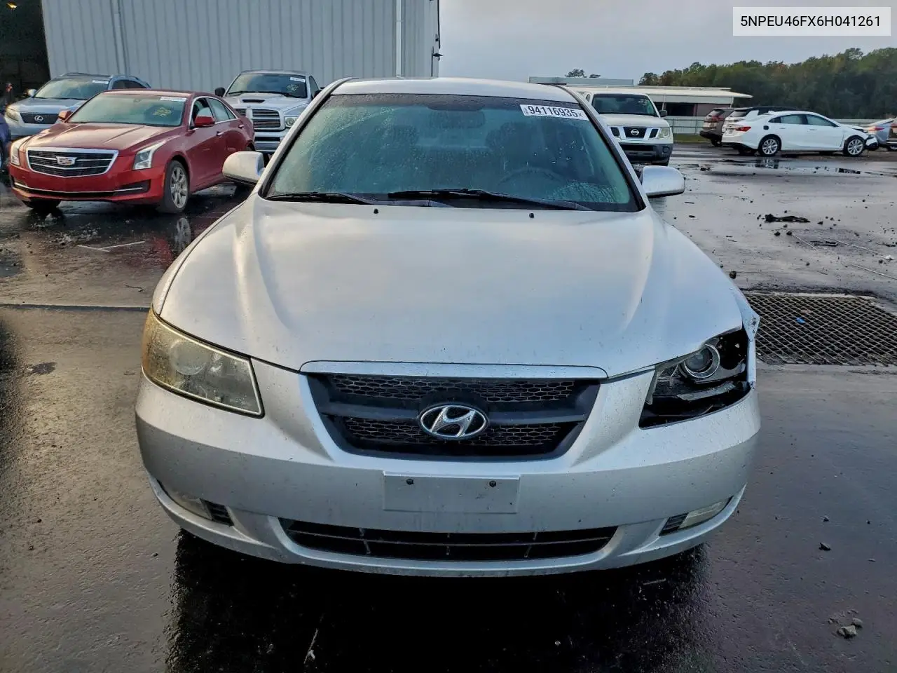 5NPEU46FX6H041261 2006 Hyundai Sonata Gls