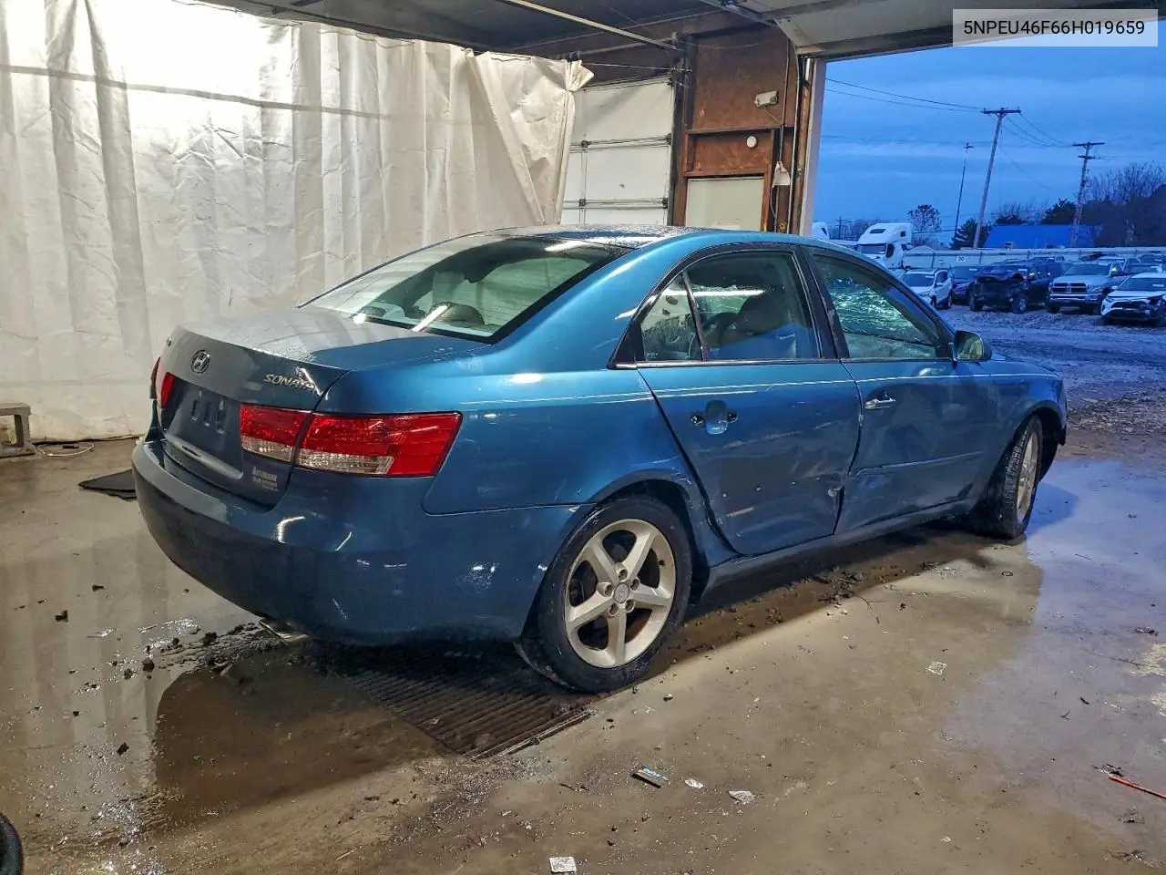 5NPEU46F66H019659 2006 Hyundai Sonata Gls