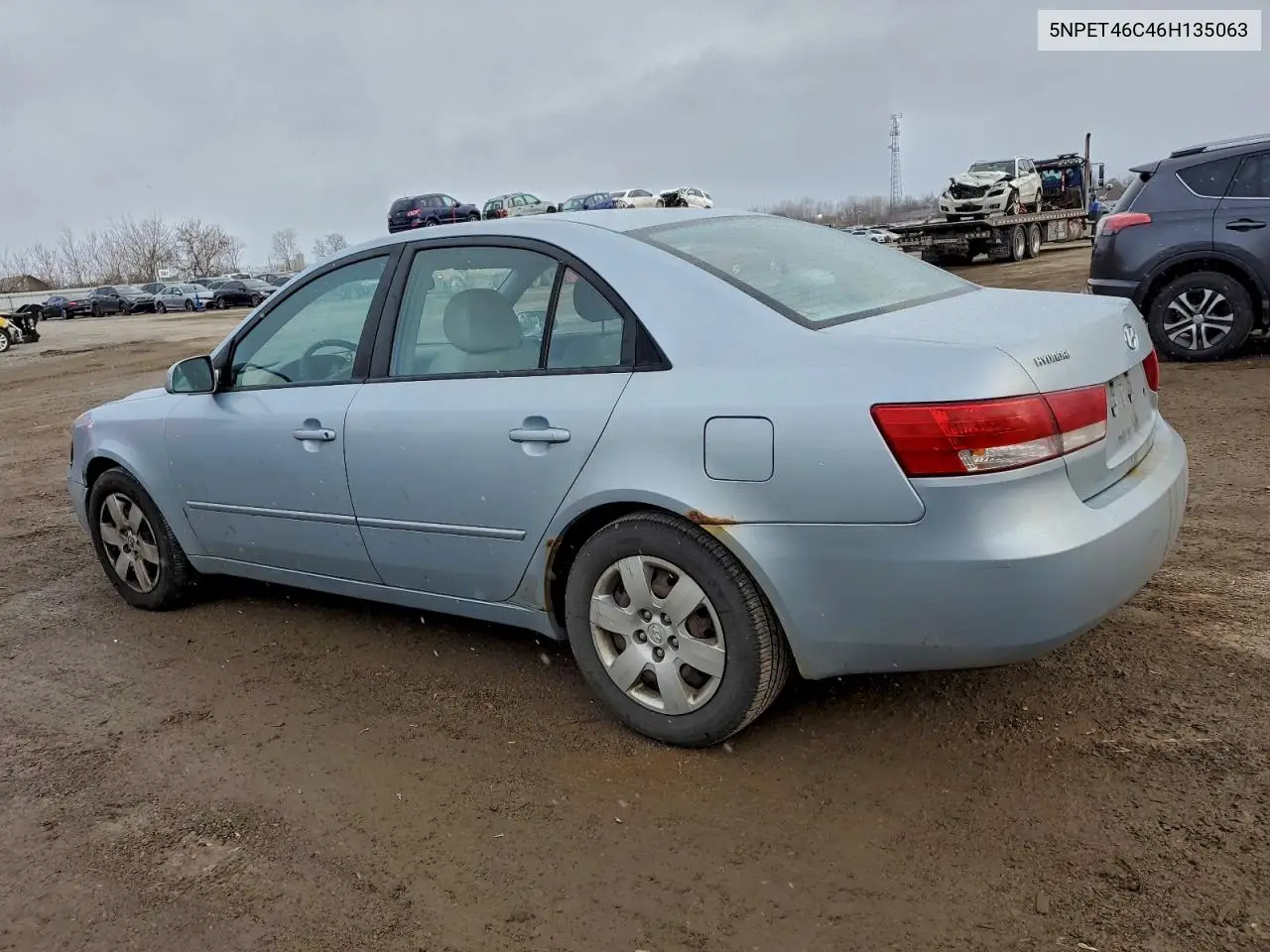 5NPET46C46H135063 2006 Hyundai Sonata Gl