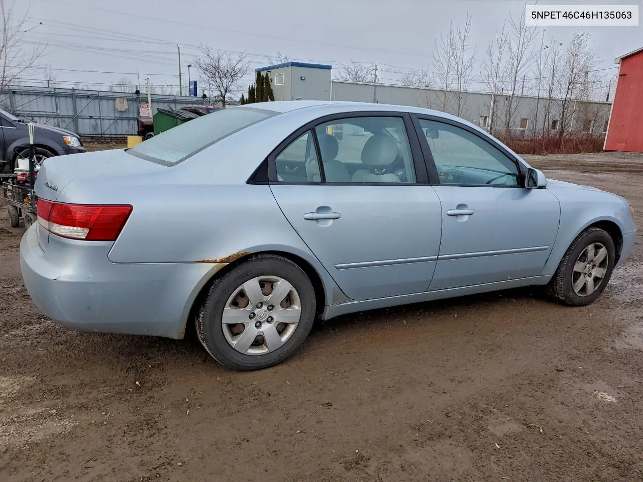 5NPET46C46H135063 2006 Hyundai Sonata Gl