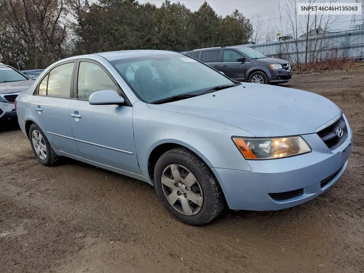 5NPET46C46H135063 2006 Hyundai Sonata Gl