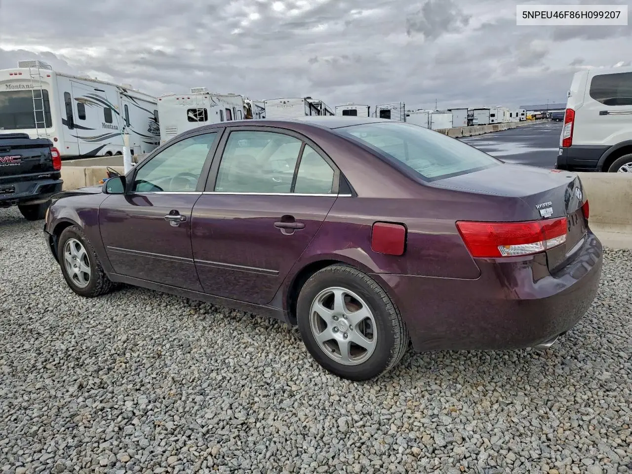 5NPEU46F86H099207 2006 Hyundai Sonata Gls
