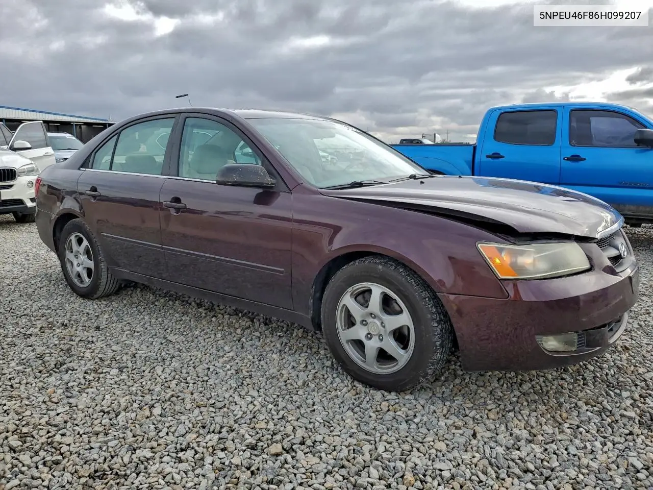5NPEU46F86H099207 2006 Hyundai Sonata Gls