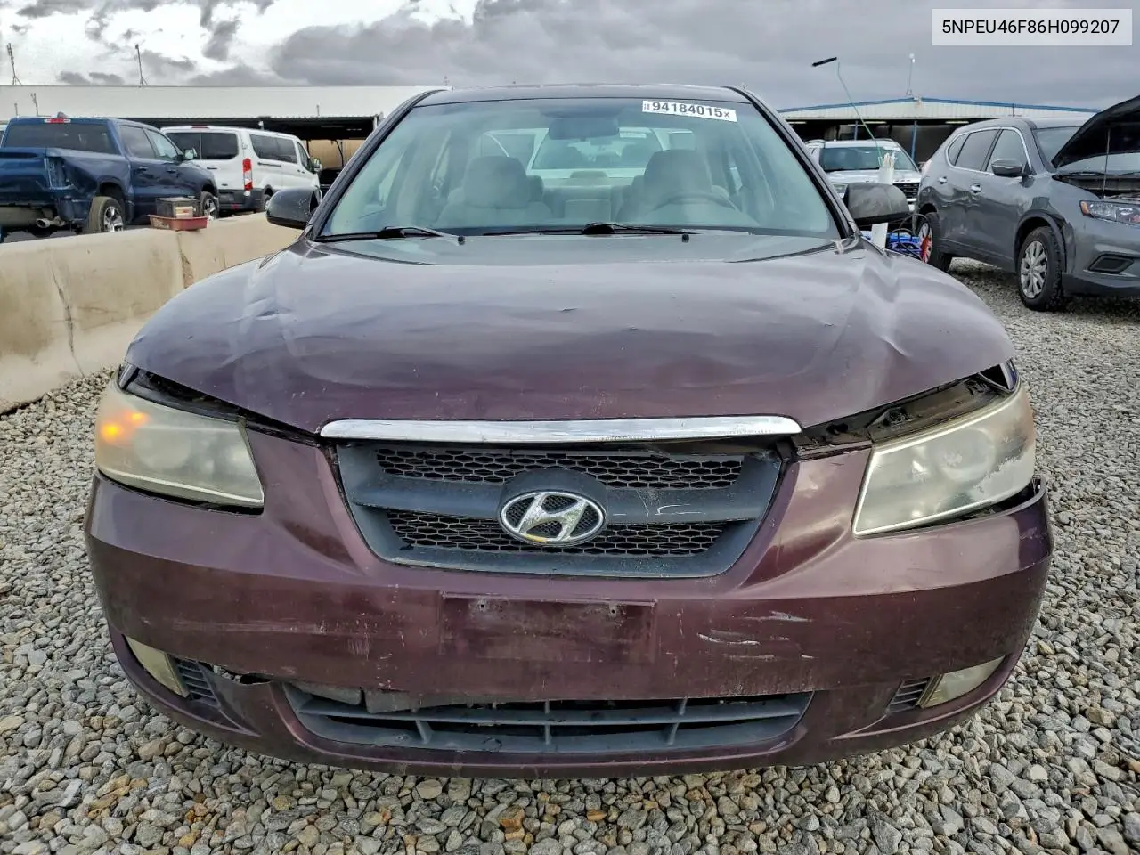 5NPEU46F86H099207 2006 Hyundai Sonata Gls