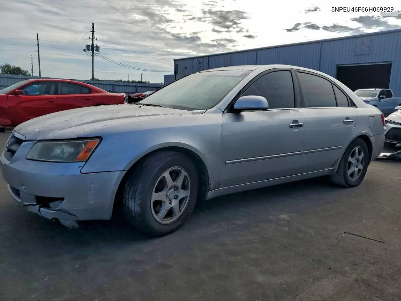 5NPEU46F66H069929 2006 Hyundai Sonata Gls