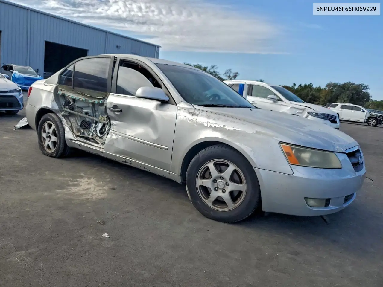 5NPEU46F66H069929 2006 Hyundai Sonata Gls