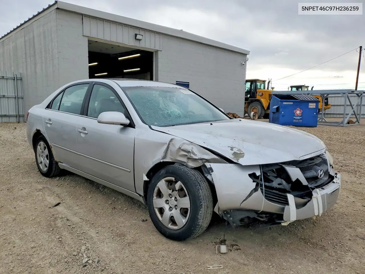 5NPET46C97H236259 2007 Hyundai Sonata Gls