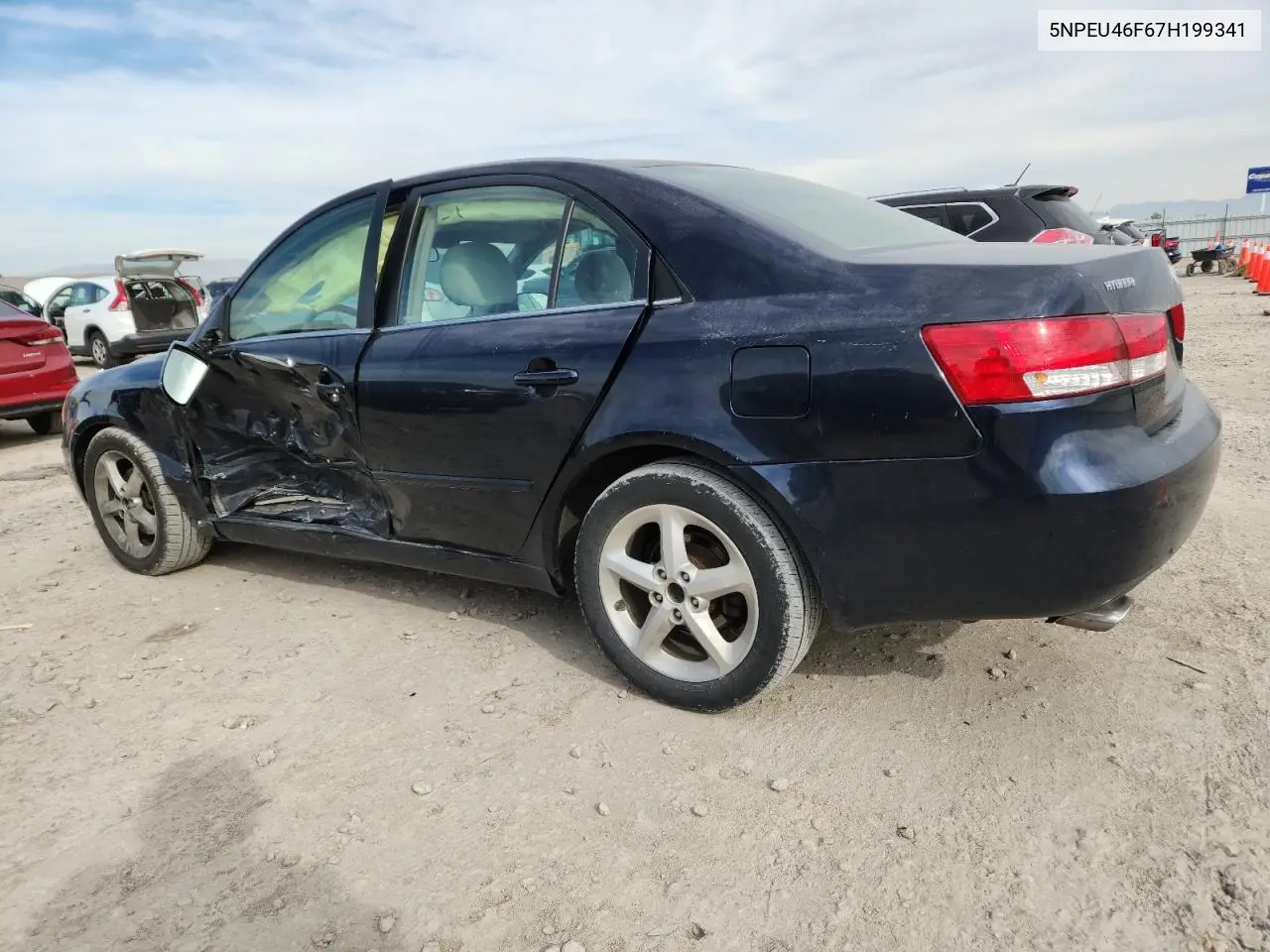 5NPEU46F67H199341 2007 Hyundai Sonata Se