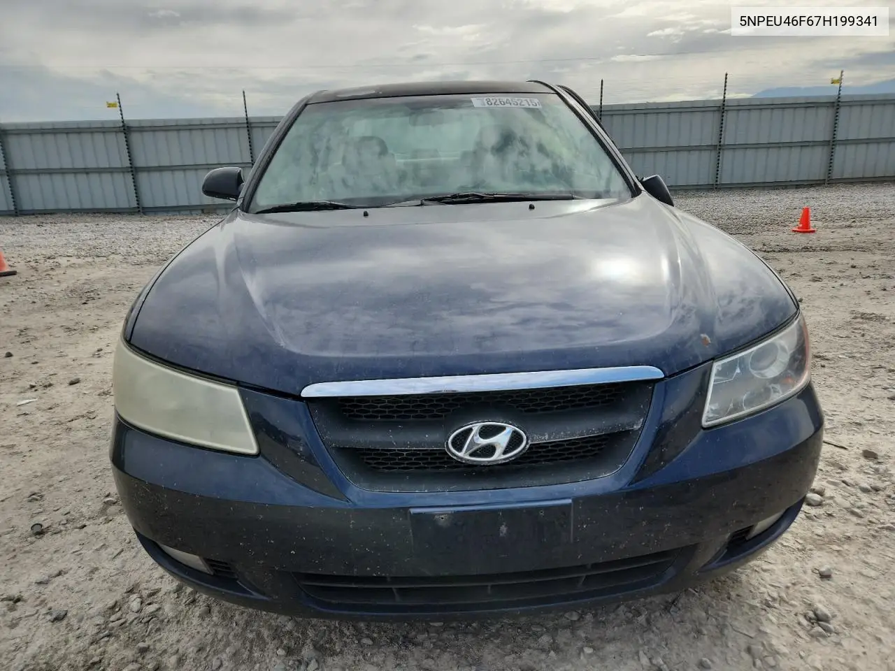 5NPEU46F67H199341 2007 Hyundai Sonata Se