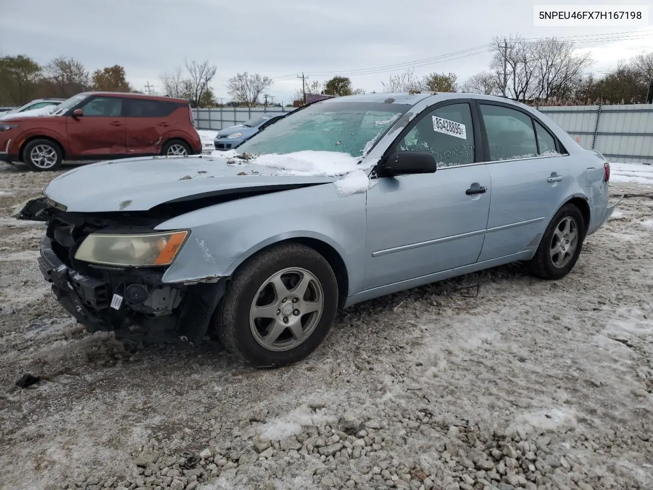 5NPEU46FX7H167198 2007 Hyundai Sonata Se