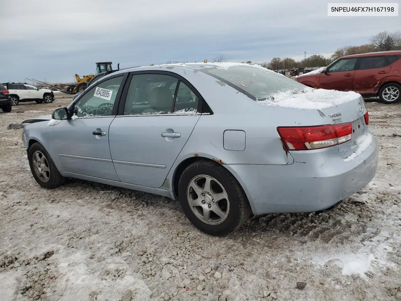 5NPEU46FX7H167198 2007 Hyundai Sonata Se