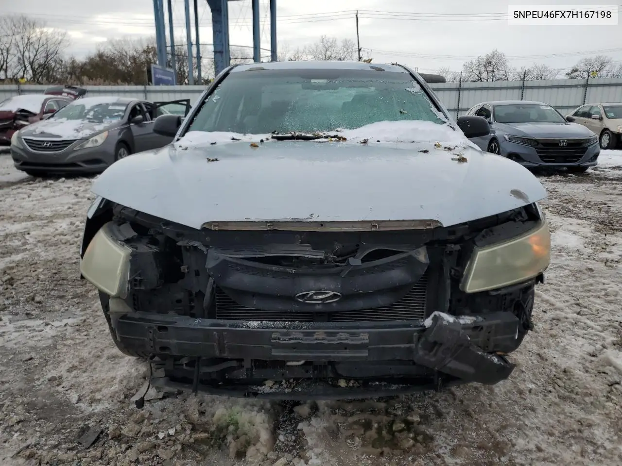 5NPEU46FX7H167198 2007 Hyundai Sonata Se