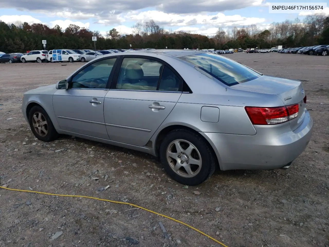 5NPEU46F17H156574 2007 Hyundai Sonata Se