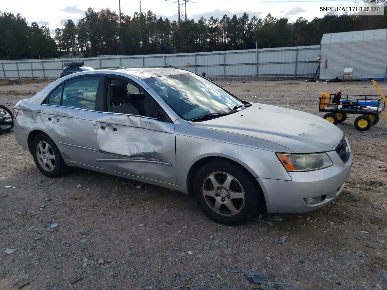 5NPEU46F17H156574 2007 Hyundai Sonata Se