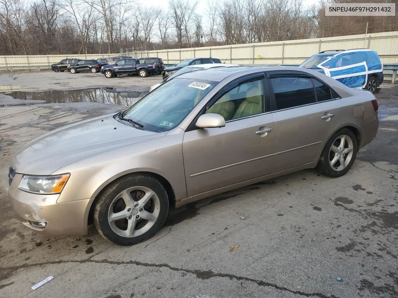 5NPEU46F97H291432 2007 Hyundai Sonata Se