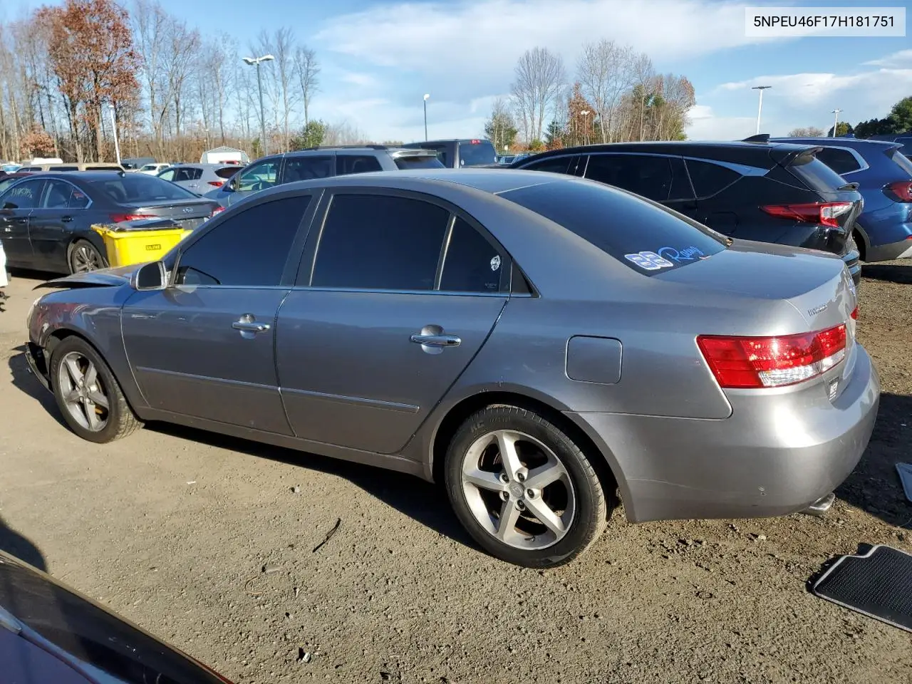 5NPEU46F17H181751 2007 Hyundai Sonata Se
