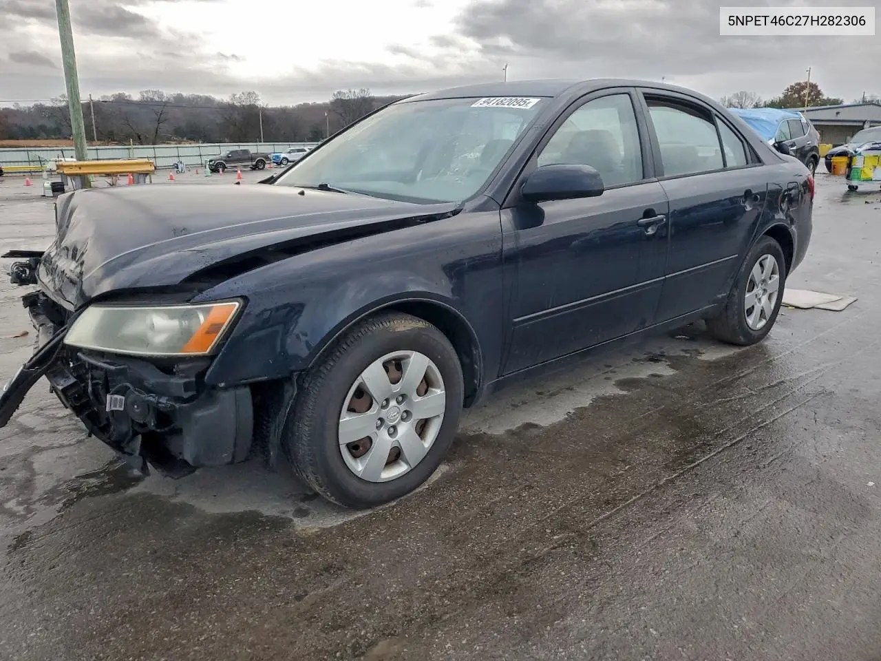 5NPET46C27H282306 2007 Hyundai Sonata Gls