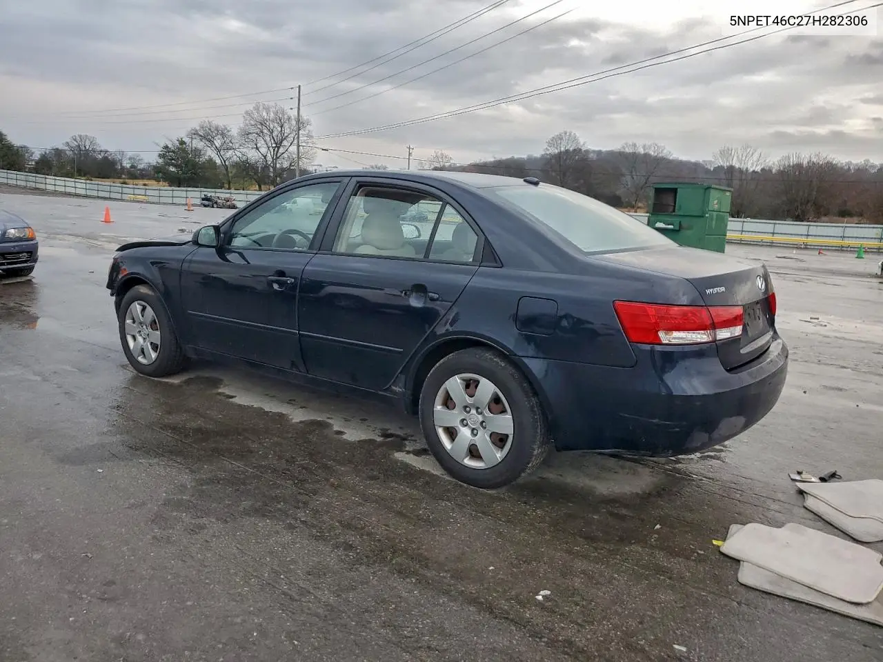 5NPET46C27H282306 2007 Hyundai Sonata Gls