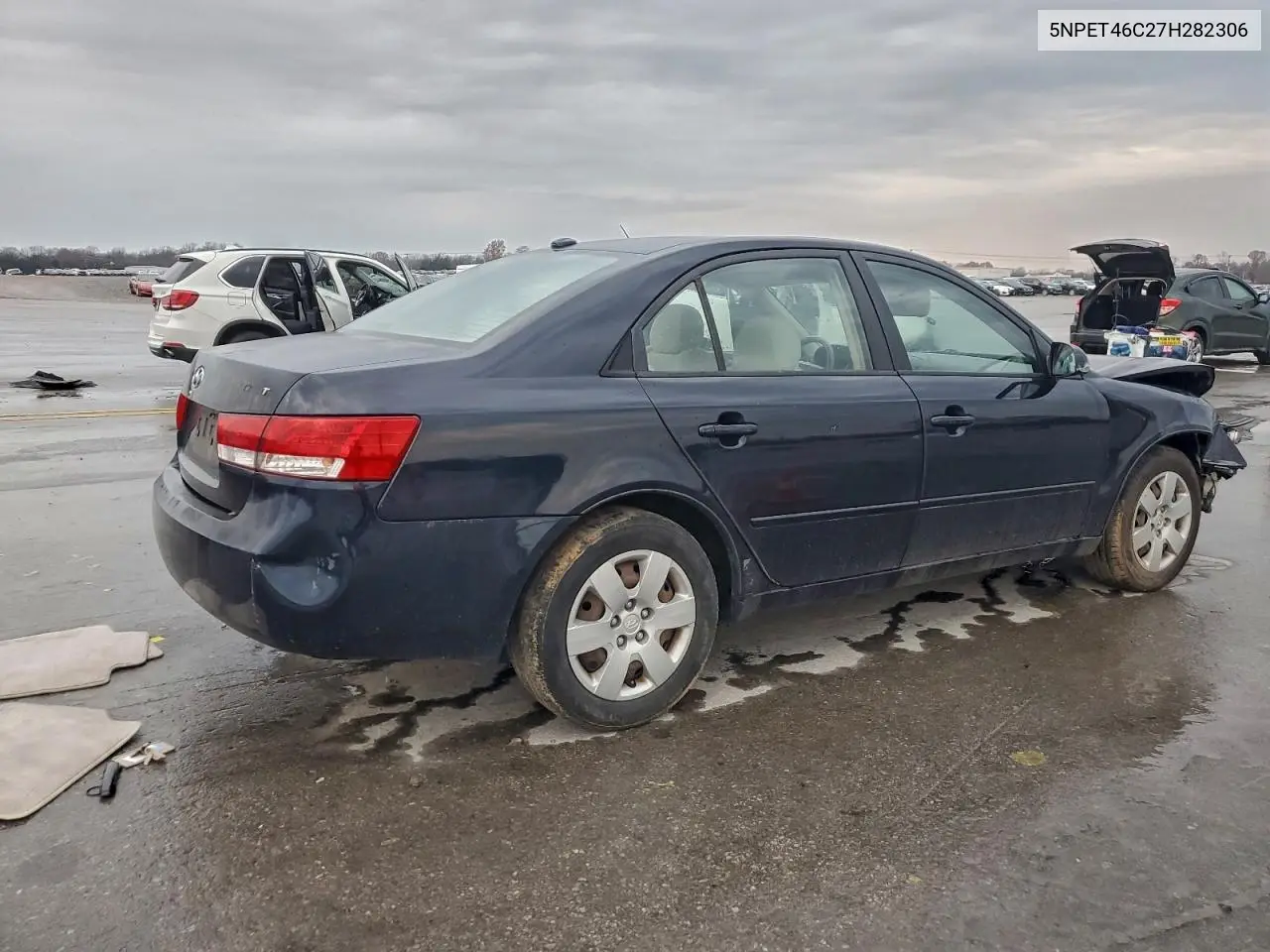 5NPET46C27H282306 2007 Hyundai Sonata Gls