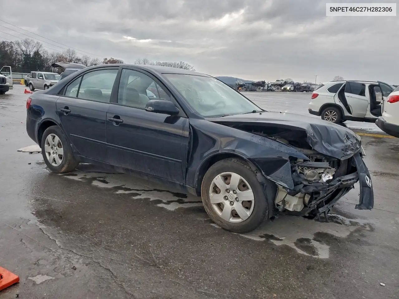 5NPET46C27H282306 2007 Hyundai Sonata Gls