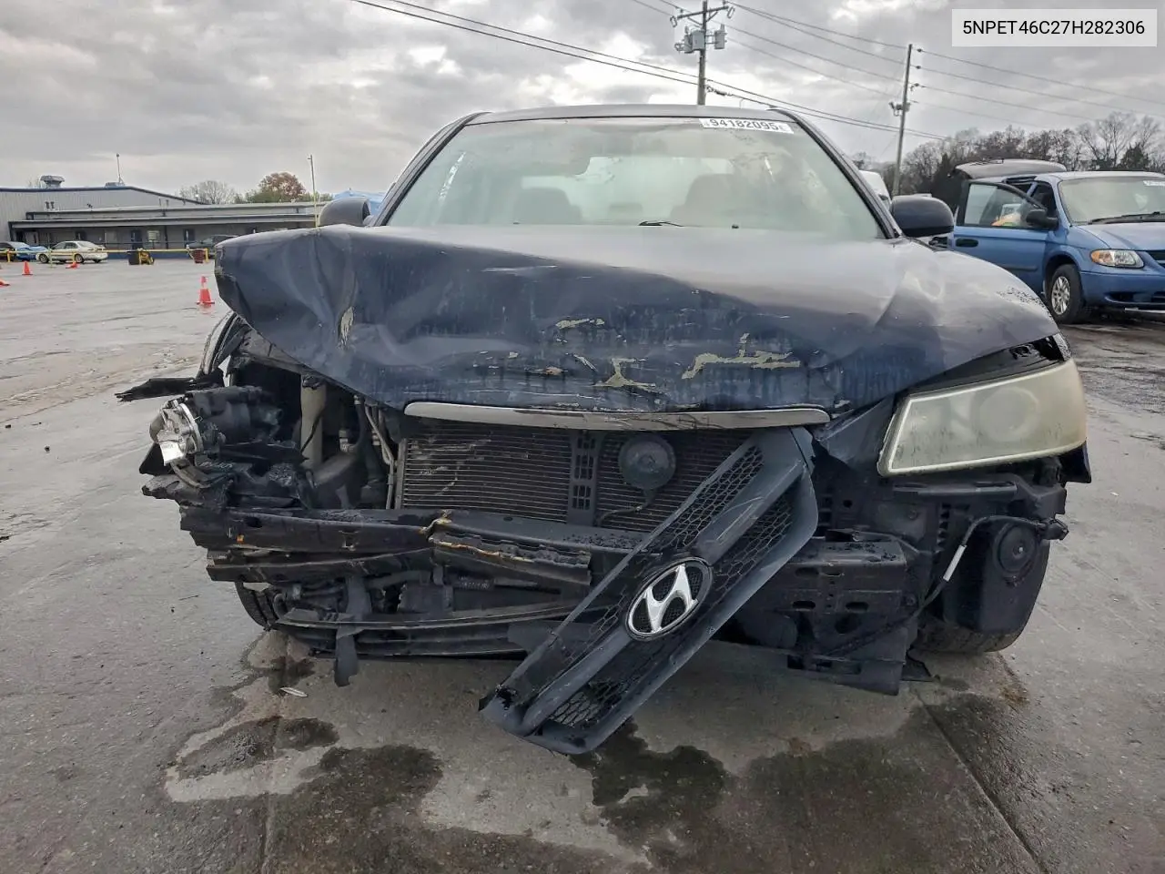 5NPET46C27H282306 2007 Hyundai Sonata Gls