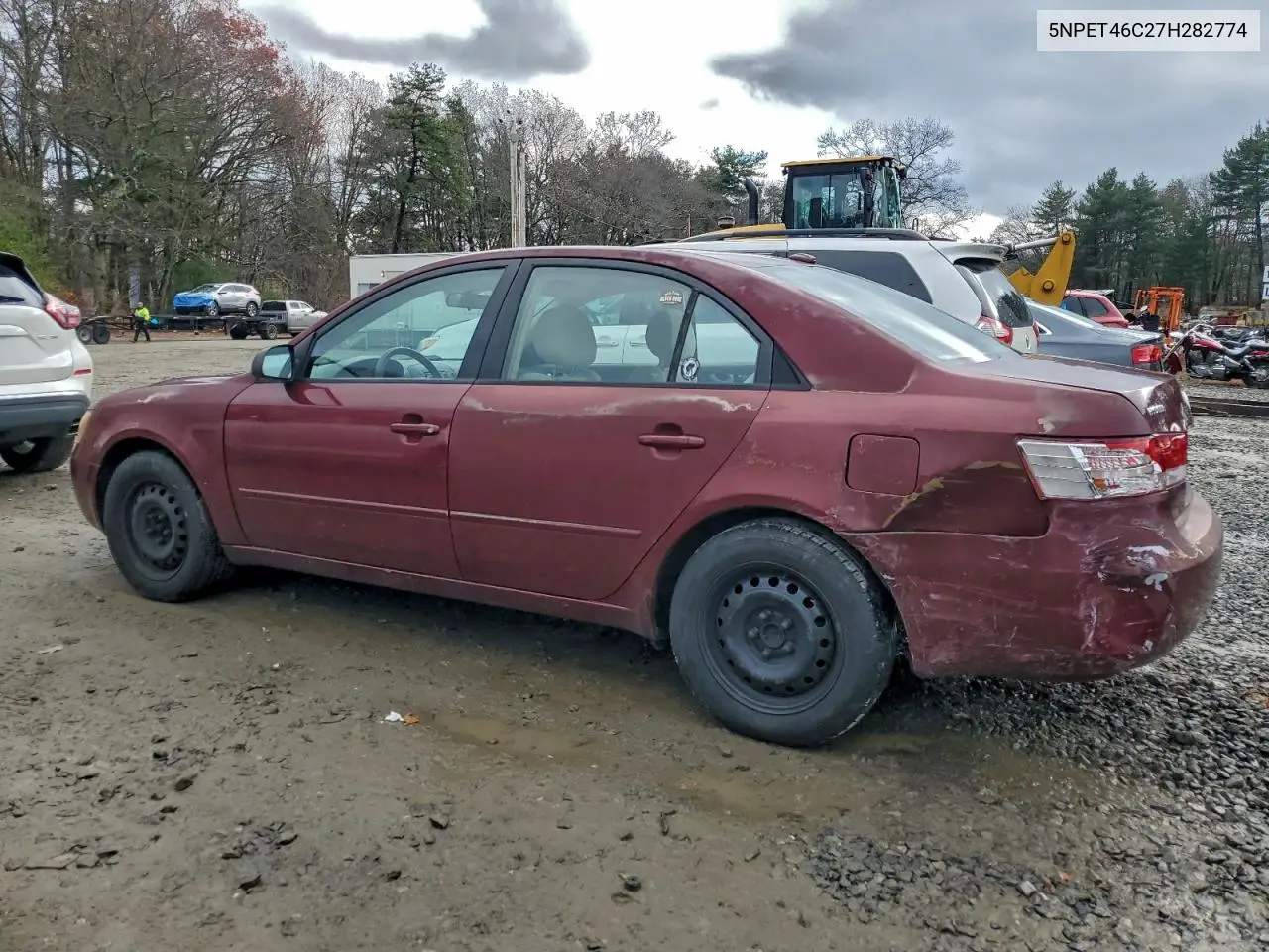 5NPET46C27H282774 2007 Hyundai Sonata Gls