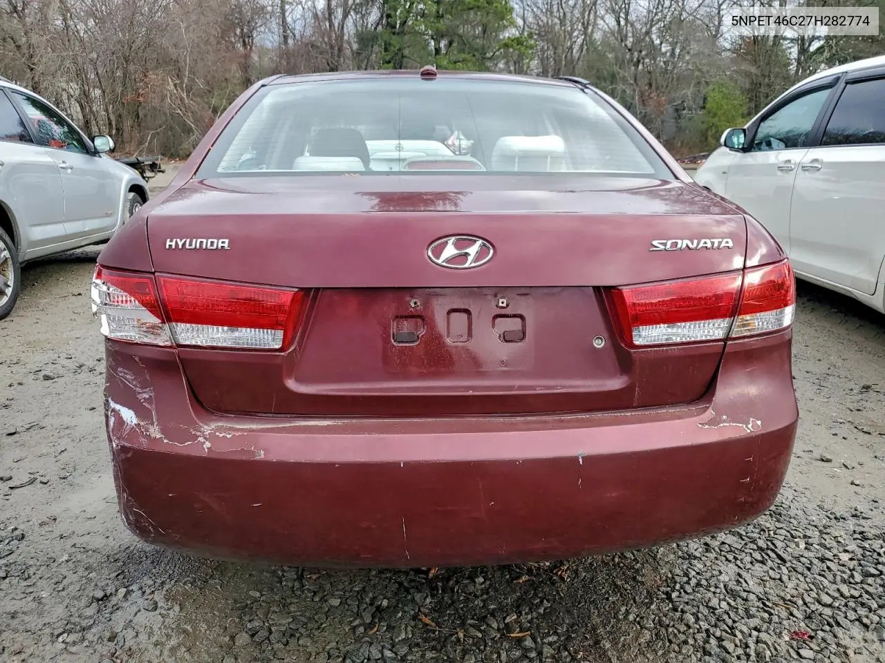 5NPET46C27H282774 2007 Hyundai Sonata Gls