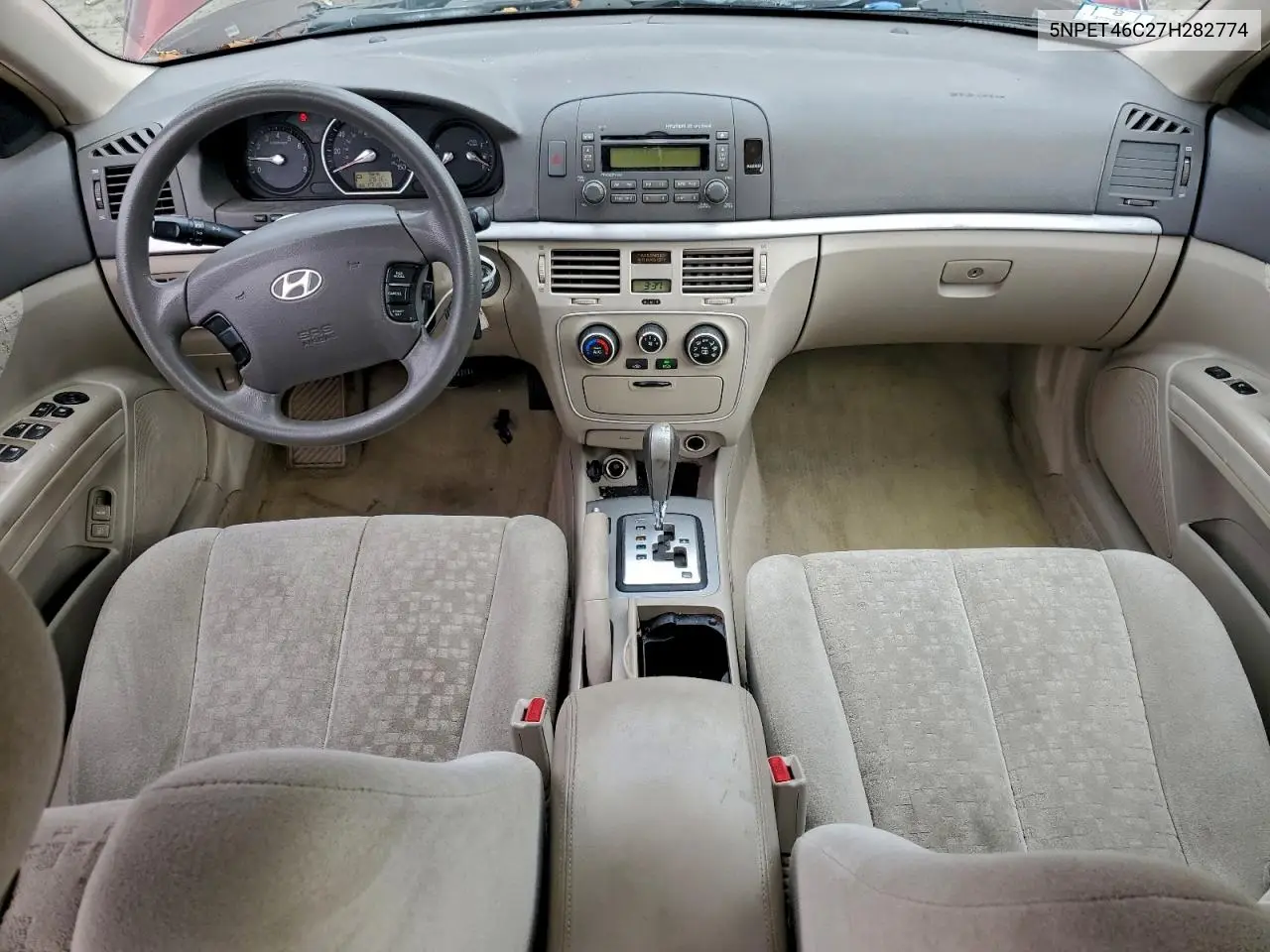 5NPET46C27H282774 2007 Hyundai Sonata Gls
