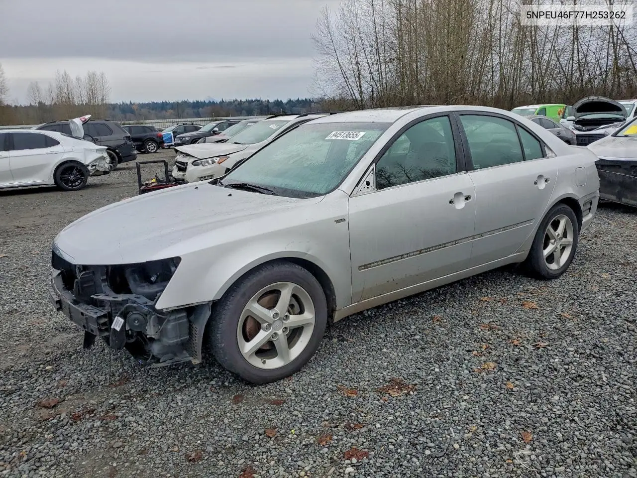 5NPEU46F77H253262 2007 Hyundai Sonata Se