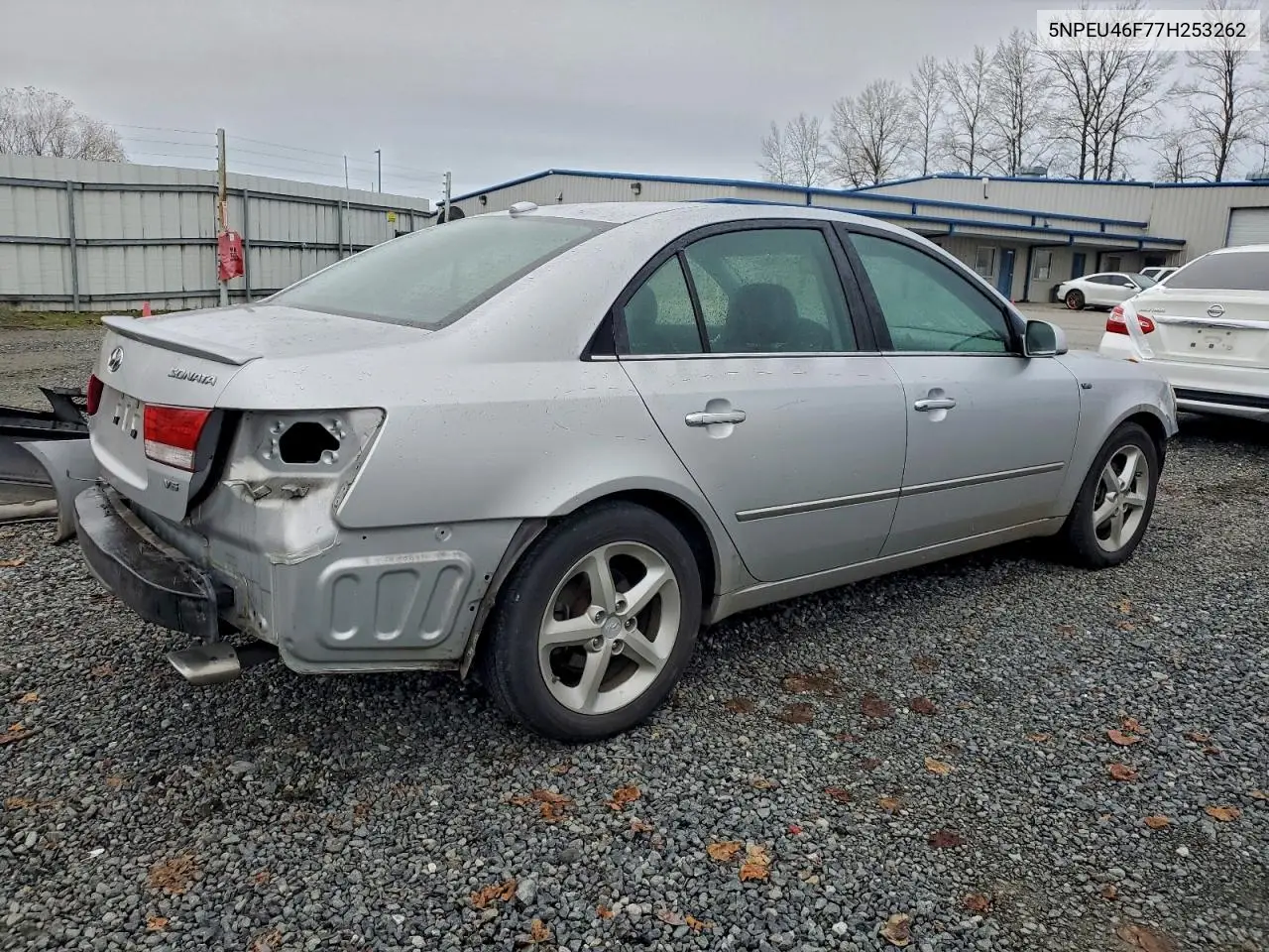 5NPEU46F77H253262 2007 Hyundai Sonata Se