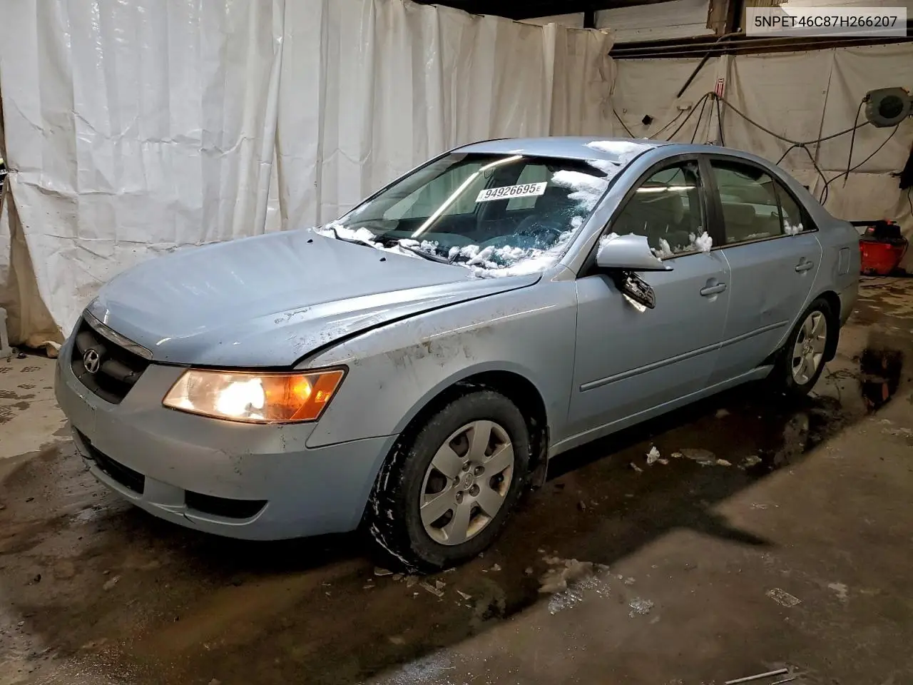 5NPET46C87H266207 2007 Hyundai Sonata Gls