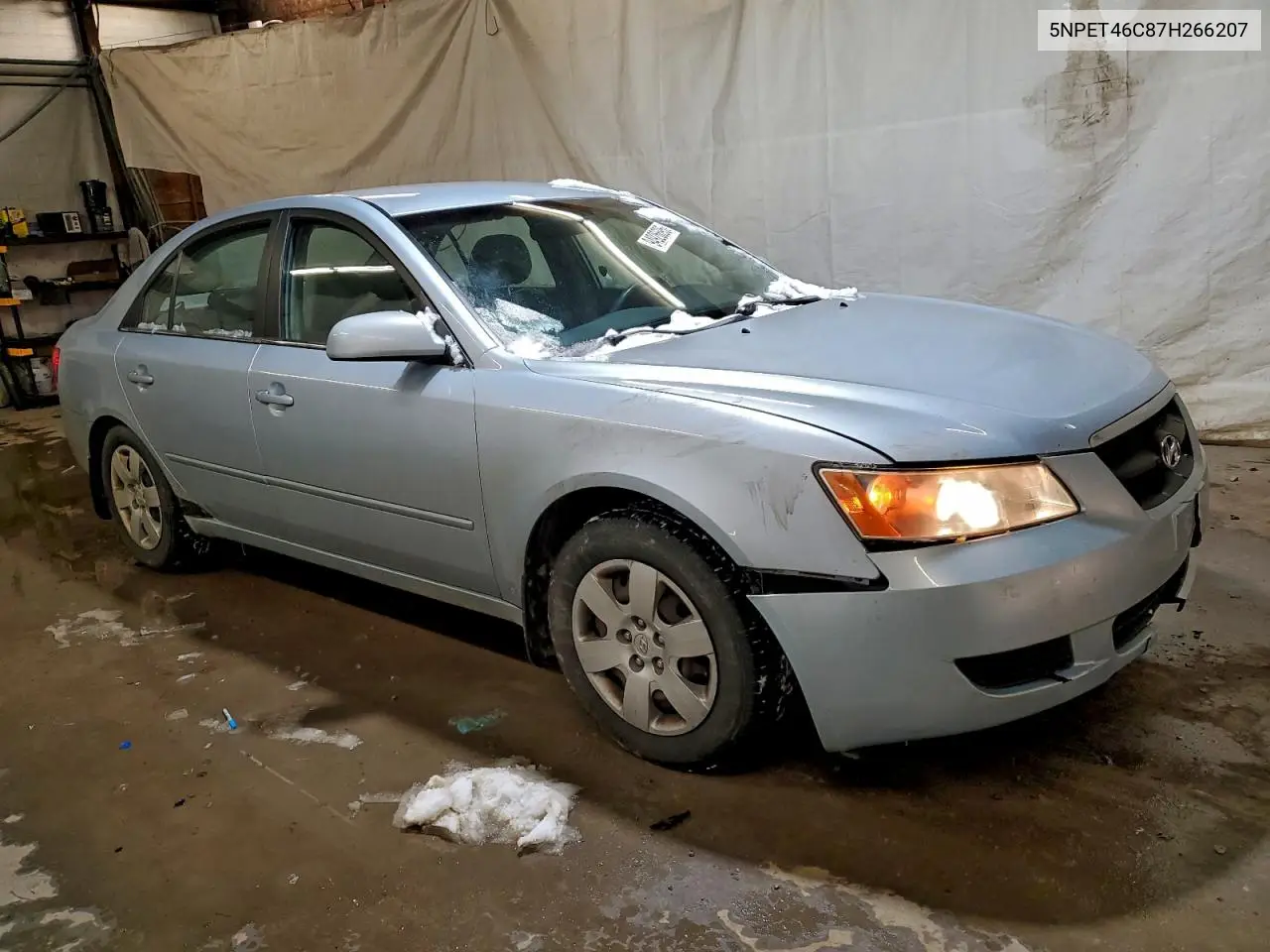 5NPET46C87H266207 2007 Hyundai Sonata Gls