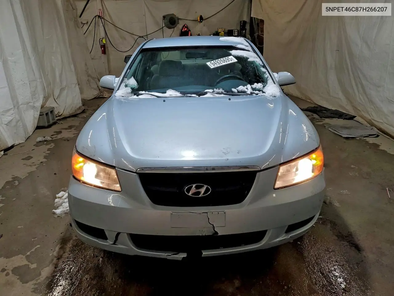 5NPET46C87H266207 2007 Hyundai Sonata Gls