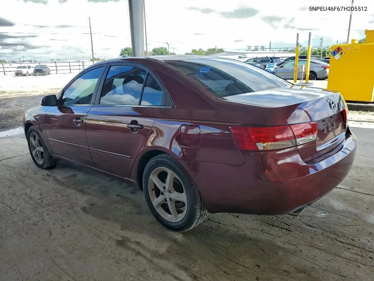 5NPEU46F67H205512 2007 Hyundai Sonata Se