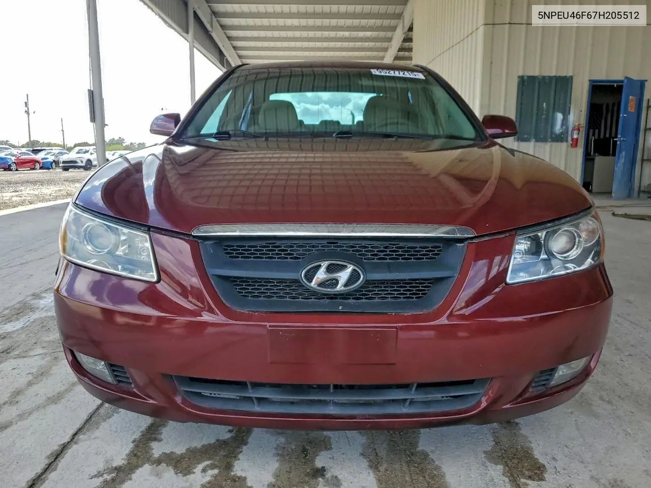 5NPEU46F67H205512 2007 Hyundai Sonata Se
