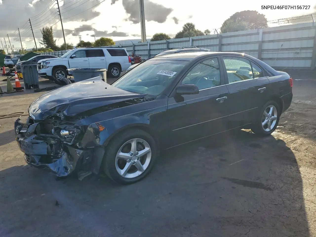 5NPEU46F07H156727 2007 Hyundai Sonata Se