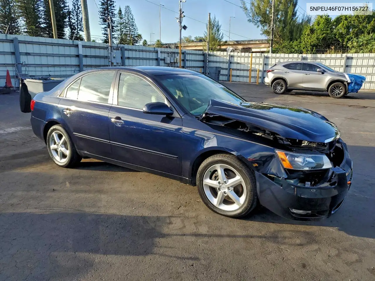 5NPEU46F07H156727 2007 Hyundai Sonata Se