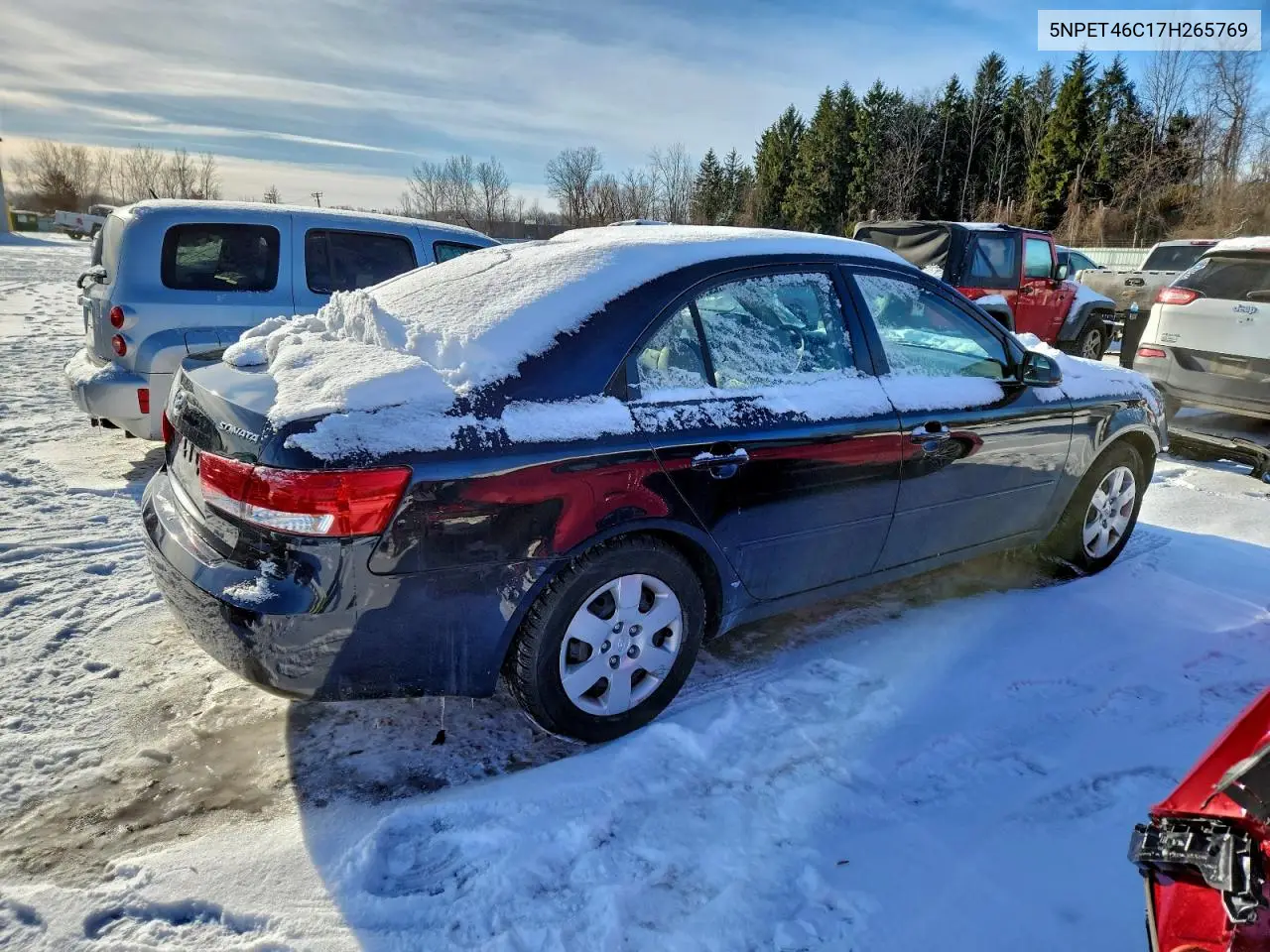5NPET46C17H265769 2007 Hyundai Sonata Gls