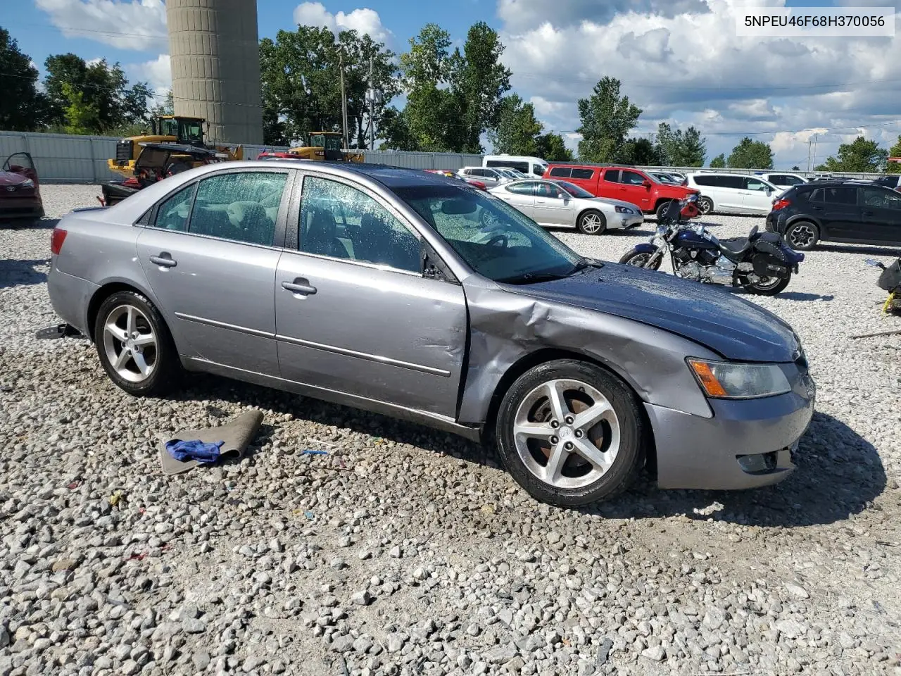 5NPEU46F68H370056 2008 Hyundai Sonata Se