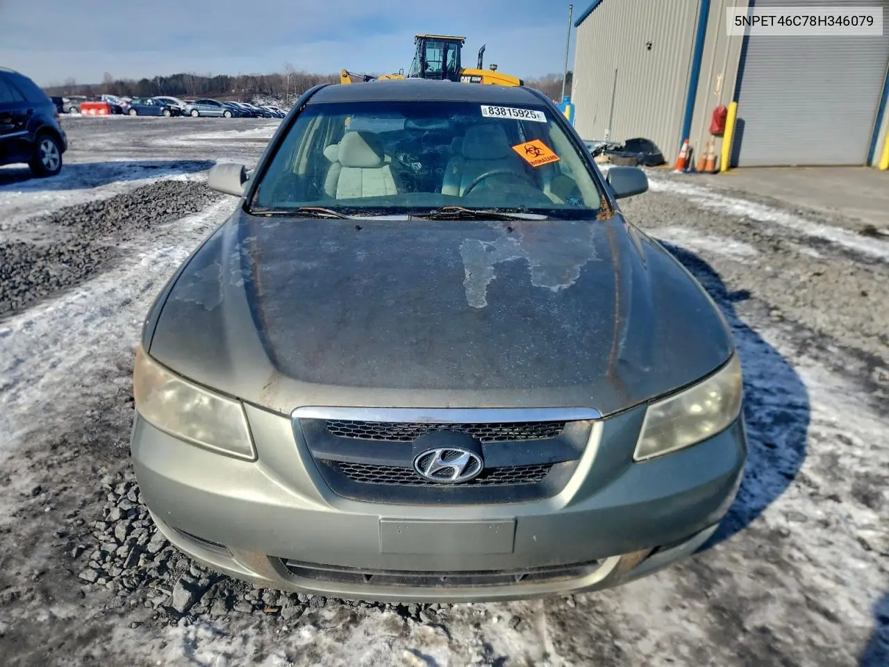 5NPET46C78H346079 2008 Hyundai Sonata Gls