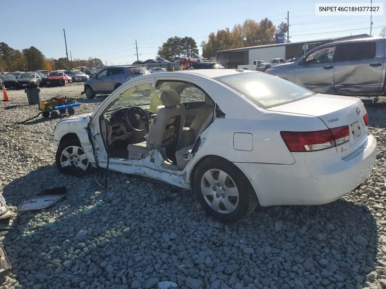 5NPET46C18H377327 2008 Hyundai Sonata Gls