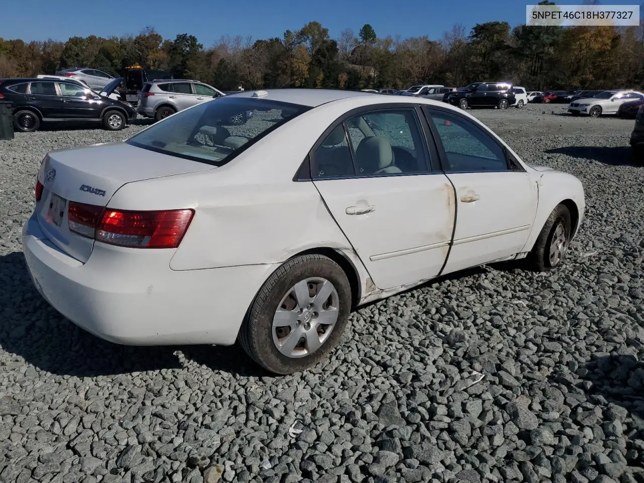 5NPET46C18H377327 2008 Hyundai Sonata Gls