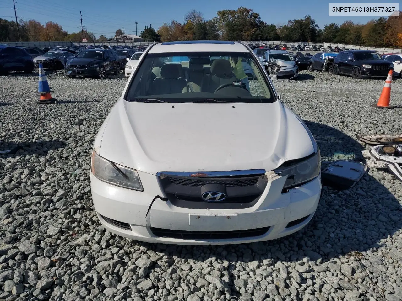 5NPET46C18H377327 2008 Hyundai Sonata Gls