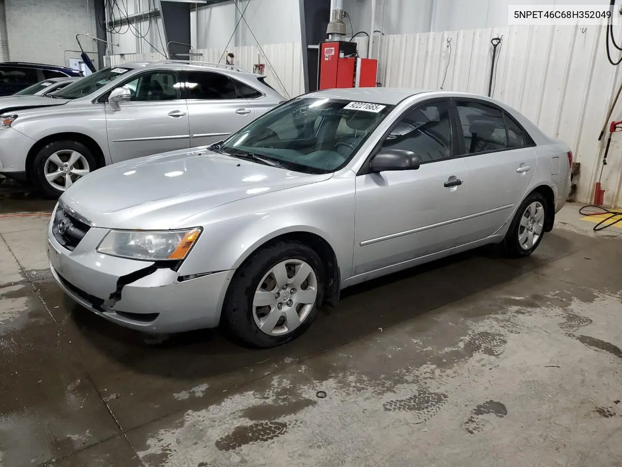5NPET46C68H352049 2008 Hyundai Sonata Gls