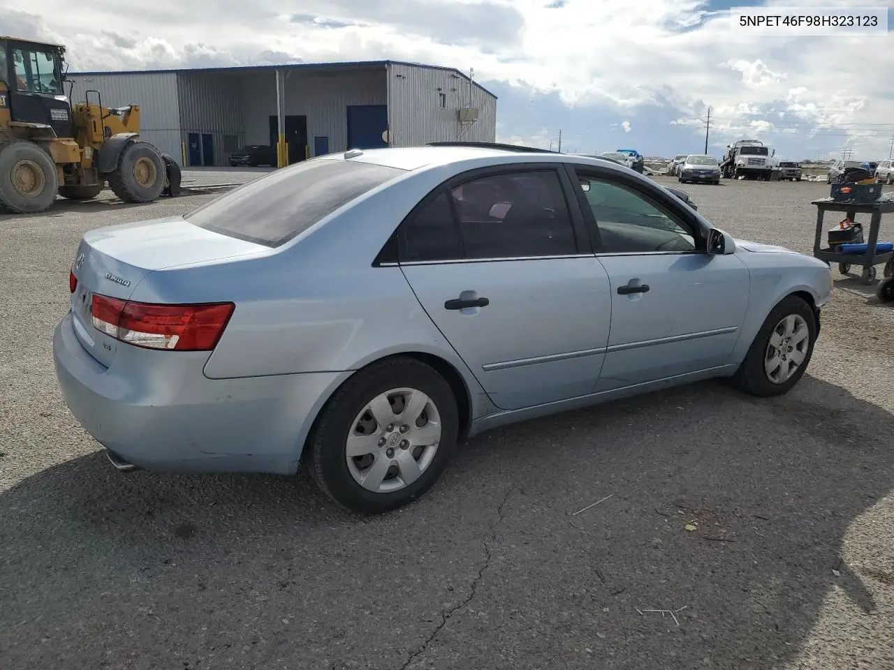 5NPET46F98H323123 2008 Hyundai Sonata Gls