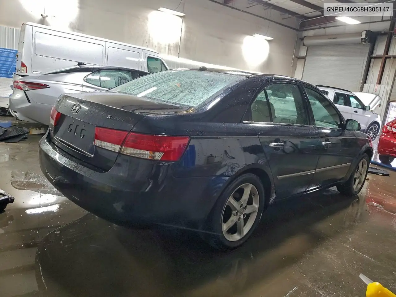 5NPEU46C68H305147 2008 Hyundai Sonata Se